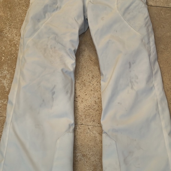 Spyder Olympia Insulated Ski Pants in White Size 12 - Picture 4 of 9